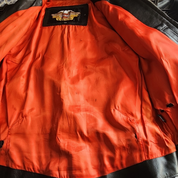 Black Leather Fringe Jacket - Picture 6 of 6